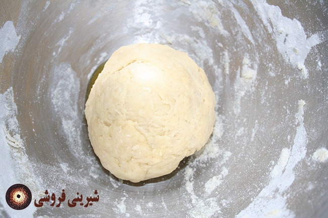 آماده سازی خمیر نان لواش